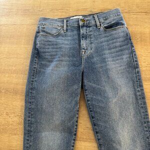 FRAME DENIM LE HIGH STRAIGHT SIZE 27 NW STRAIGHT  STRETCH